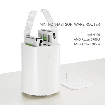 AMD Ryzen7 5825U Dual Ethernet NAS Mini PC China Manufacturers